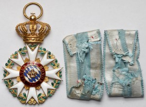 Německo, Bavorsko, Řád za zásluhy o bavorskou korunu - ve ZLATĚ
