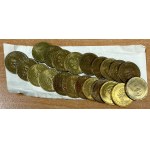 Fragmenty rulonów bankowych (5szt)