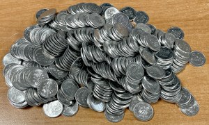 Rulons, mix of PRL coins - set (6pcs)