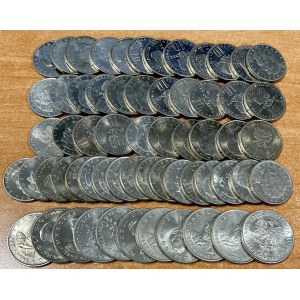 10 złotych 1975 Prus (50szt) i 20 złotych 1976 Nowotko (11szt)