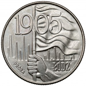 Próba CuNi 20 złotych 1980 Łódź 1905