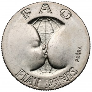 Próba CuNi 10 złotych 1971 FAO Fiat Panis