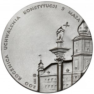 Medal SREBRO Jan Paweł II 1991