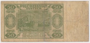 50 zloty 1948- 7 digits - A