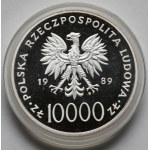 10.000 złotych 1989 Jan Paweł II - na kratce