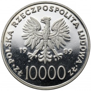 10.000 zl 1989 Giovanni Paolo II - piviale pastorale