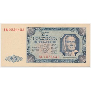 20 złotych 1948 - BB