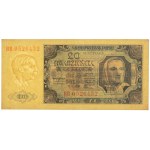 20 złotych 1948 - BB