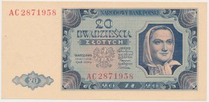 20 złotych 1948 - AC