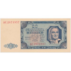 20 złotych 1948 - AC