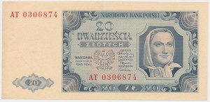 20 złotych 1948 - AT