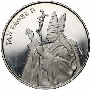 Próba NIKIEL 10.000 złotych 1987 Jan Paweł II - z krzyżem