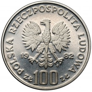 Próba NIKIEL 100 złotych 1982 Bociany