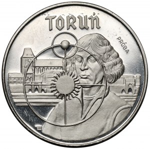 NIKIEL 5,000 gold sample 1989 Torun - Nicolaus Copernicus