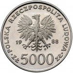 Próba NIKIEL 5.000 złotych 1989 Sucharski / Westerplatte