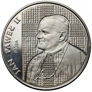 Próba NIKIEL 5.000 złotych 1989 Jan Paweł II - na kratce