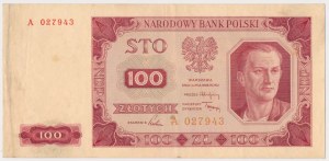 100 zloty 1948 - A