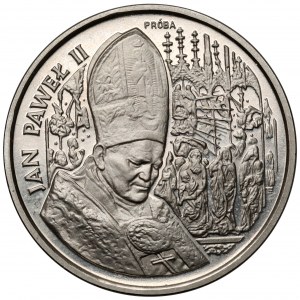 Próba NIKIEL 100.000 złotych 1991 Jan Paweł II - ołtarz