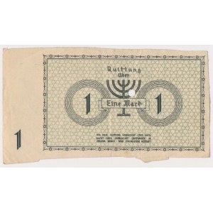 Getto 1 marka 1940 - MAKULATURA bez serii i numeru