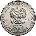 Próba NIKIEL 50 złotych 1981 Bolesław II Śmiały