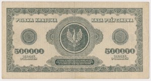 500,000 mkp 1923 - 7 číslic - T