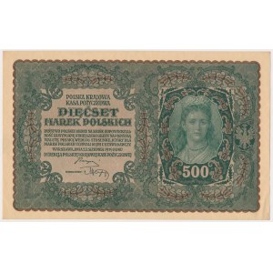 500 mkp 1919 - I Serja BD (Mił.28a)