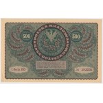 500 mkp 1919 - I Serja BD (Mił.28a)