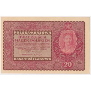20 mkp 1919 - II Serja F (Mił.26a)