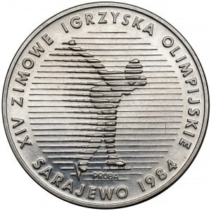 Próba NIKIEL 500 złotych 1983 Sarajewo