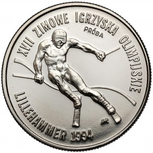 Próba NIKIEL 20.000 złotych 1993 Lillehammer