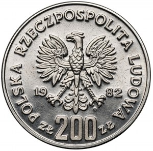 Próba NIKIEL 200 złotych 1982 Bolesław III Krzywousty