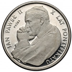 Próba NIKIEL 2.000 złotych 1988 Jan Paweł II - X lat pontyfikatu