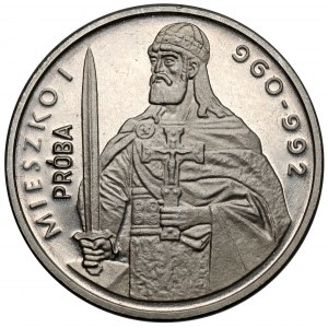 Próba NIKIEL 2.000 złotych 1979 Mieszko I - półpostać