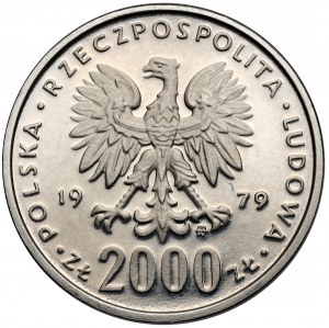 Sample NIKIEL 2,000 gold 1979 Mieszko I