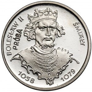 Próba NIKIEL 2.000 złotych 1981 Bolesław II Śmiały - popiersie