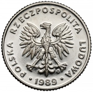 Próba NIKIEL 10 złotych 1989