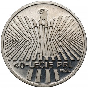 Próba NIKIEL 1.000 złotych 1984, 40-lecie PRL