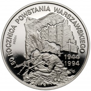 NIKIEL 300,000 zloty sample 1994 Warsaw Uprising