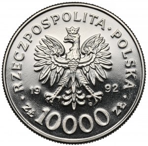 NIKIEL 10,000 gold sample 1992 Wladyslaw III Varnañczyk