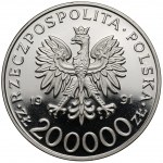 Próba NIKIEL 200.000 złotych 1991 Tokarzewski-Karaszewicz 
