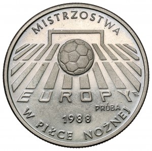 Próba CuNi 200 złotych 1987 ME w Piłce Nożnej 1988