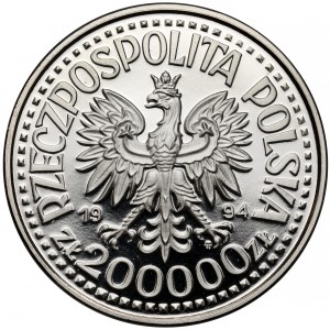 Próba NIKIEL 200.000 złotych 1994 Monte Cassino
