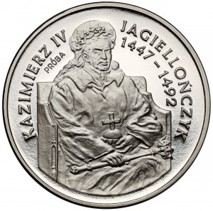 Sample NIKIEL 200,000 gold 1993 Casimir IV Jagiellonian - half figure
