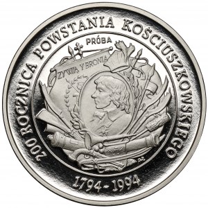 NIKIEL 200 000 échantillon d'or 1994 Insurrection de Kościuszko