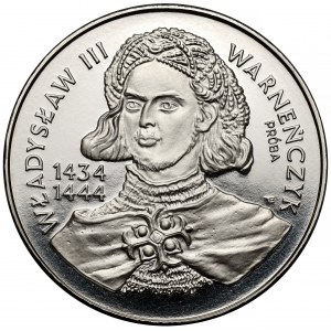 Próba NIKIEL 200.000 złotych 1992 Władysław III Warneńczyk - popiersie