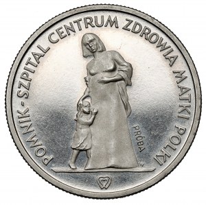 Sample NIKIEL 200 gold 1985 Monument - Hospital of the Polish Mother's Memorial Health Center