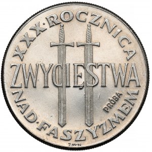 Próba NIKIEL 200 złotych 1975 XXX Rocznica zwycięstwa nad faszyzmem