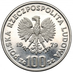 Próba NIKIEL 100 złotych 1979 Zamenhof - na wprost