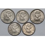 10 złotych 1959-1969 - zestaw (5szt)