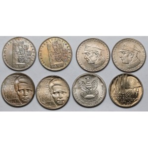 10 złotych 1967-1970 Okolicznościowe - zestaw (8szt)